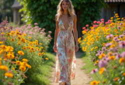 lb-knauf.ro | Cum să creezi un look boho cu o rochie maxi și sandale de piele