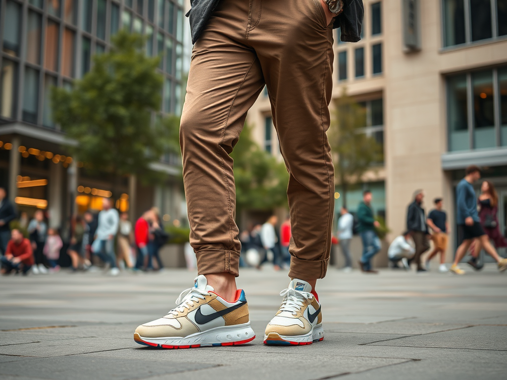 lb-knauf.ro | Pantofii sport și pantaloni: cum să obții un look urban