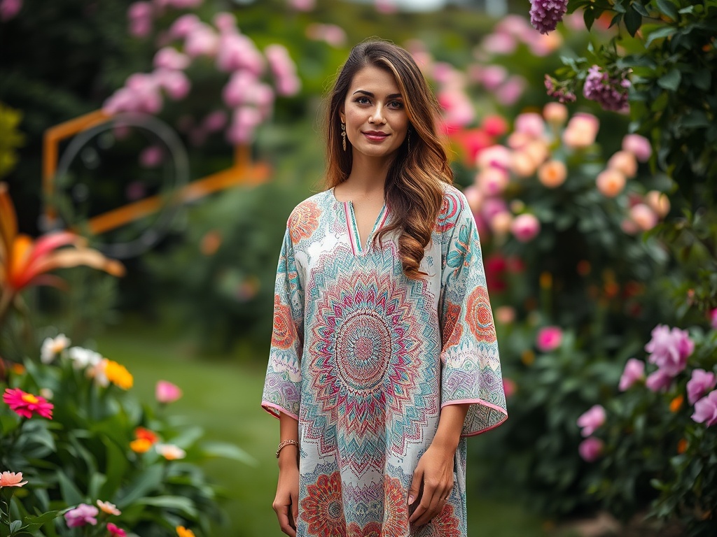 lb-knauf.ro | Tunici cu imprimeu de mandala: spiritual și complex