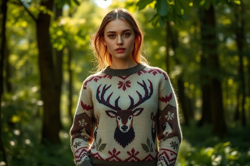 lb-knauf.ro | Tendințe în modele cu imprimeu de cerb în pădure